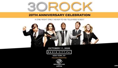 '30 Rock' Cast To Gather For One-Night-Only Benefit Reunion In NYC
