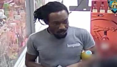 Pic released of suspect wanted in stab of Queens man found by mom dying on her doorstep