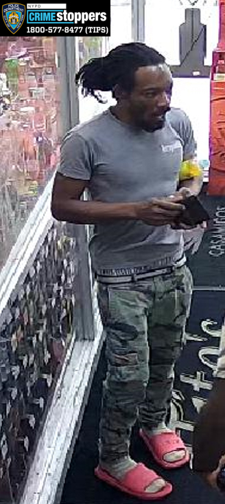 Police released surveillance video images of a man who they said stabbed another man in Queens. (NYPD)