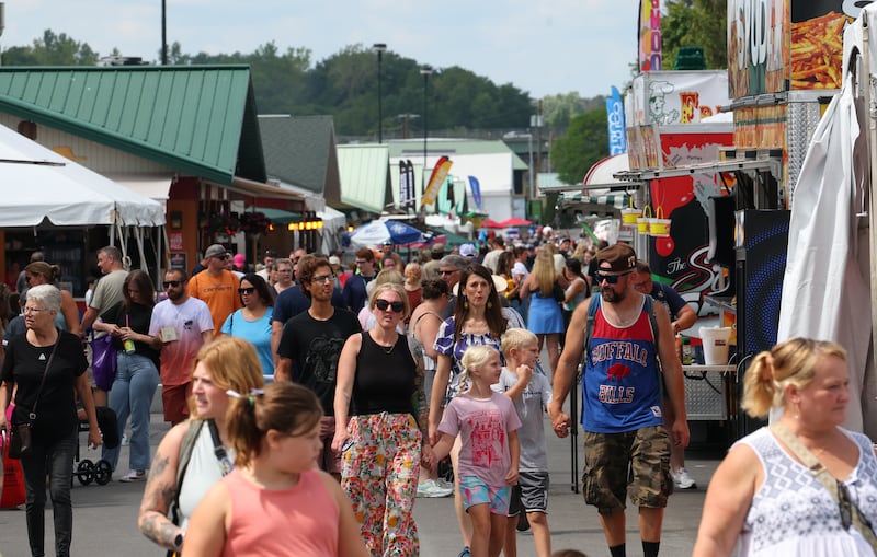 Opening day of the New York State Fair