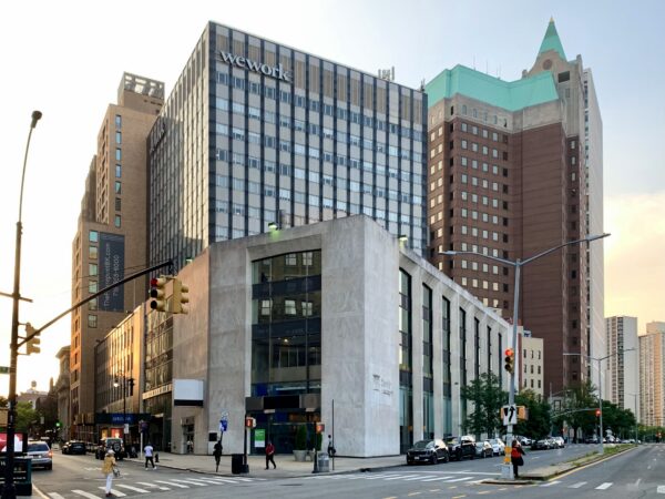 The corner of Montague and Cadman Plaza West was formerly the site of a six-story commercial building housing a TD Bank branch. Photo: Mary Frost/Brooklyn Eagle