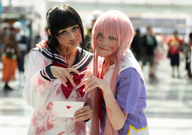 People enjoy Anime NYC 2026 at the Jacob Javits Center in Manhattan on Friday, Aug. 21, 2026, in New York City. (Barry Williams/ New York Daily News)