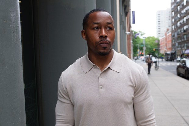 Jarrell Daniels is pictured near NYU in Manhattan on Tuesday, June 23, 2026. (Gardiner Anderson / New York Daily News)