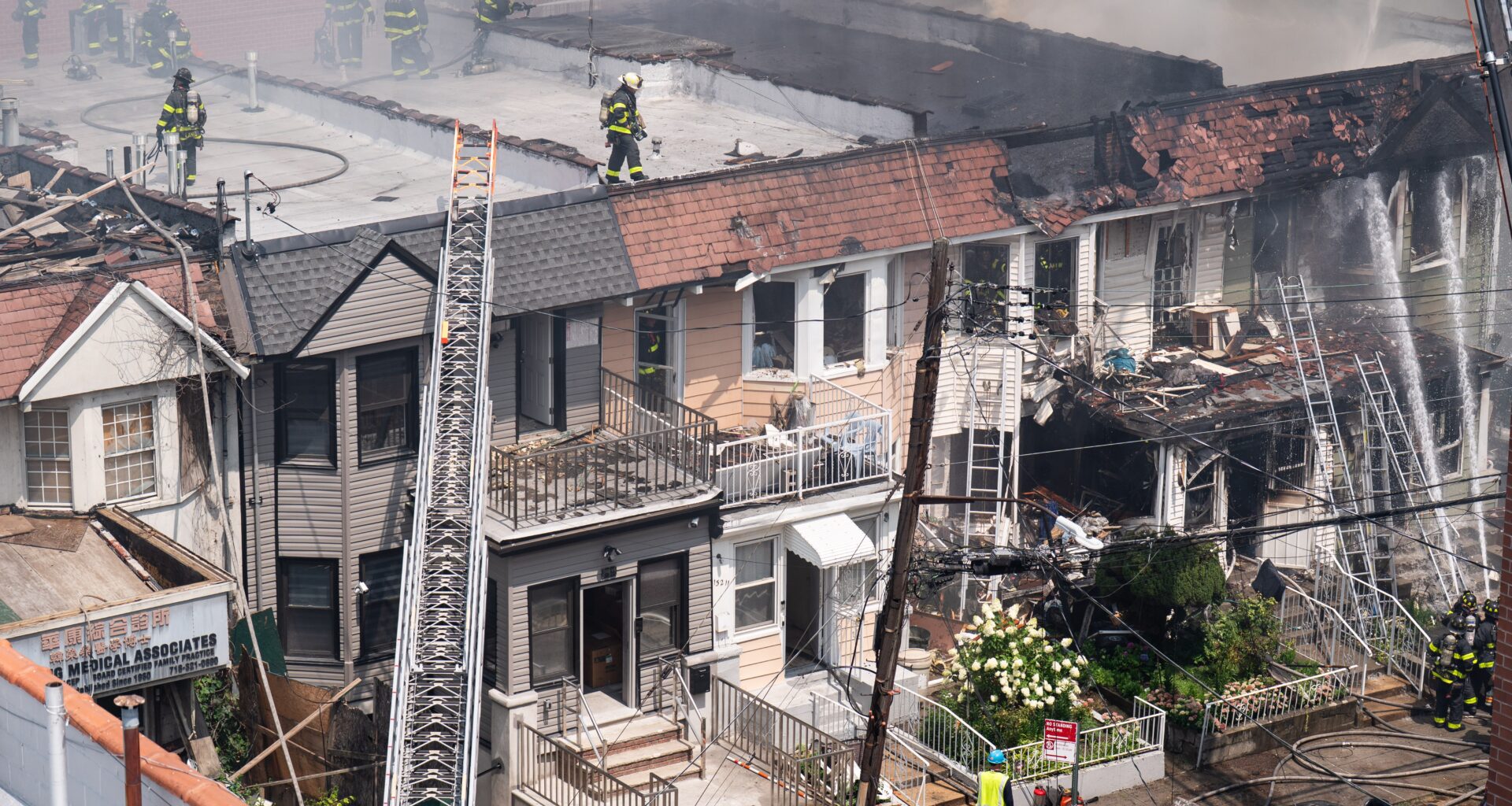 Skeletal remains found in destroyed Queens home where fire killed woman, 78, last month