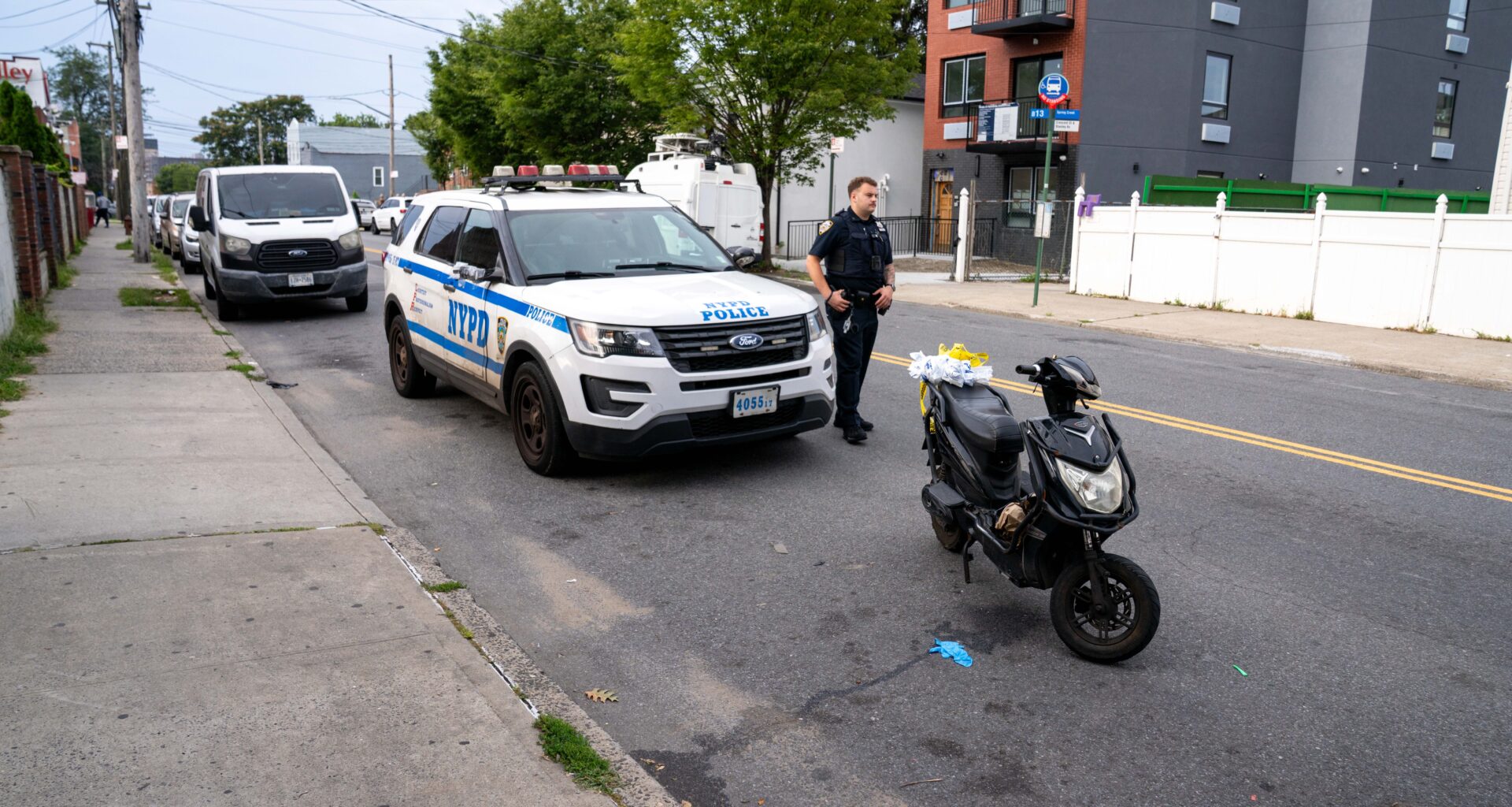 Man shot to death in possible Brooklyn road rage clash was delivering pizza on moped
