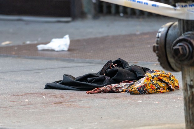 A man was shot multiple times inside an underground "after hours" club on W. 30th St. near 8th Ave. in Manhattan early Saturday, Aug. 8, 2026. (Theodore Parisienne / New York Daily News)
