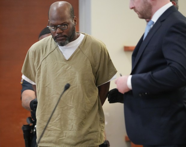 Convicted sex offender Stephen Charles appears in Bronx Supreme Court for an arraignment on multiple sex assault charges Thursday, Aug. 3, 2026, in the Bronx. (Barry Williams/ New York Daily News)