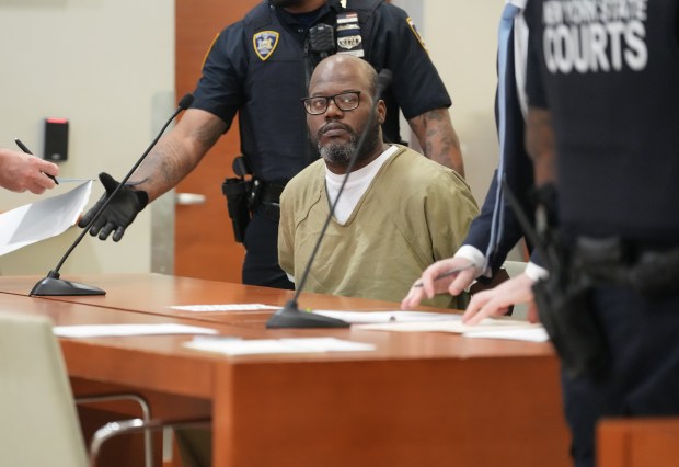 Convicted sex offender Stephen Charles appears in Bronx Supreme Court for an arraignment on multiple sex assault charges Thursday, Aug. 3, 2026, in the Bronx. (Barry Williams/ New York Daily News)