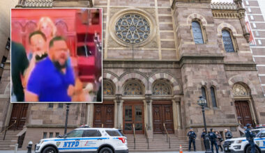 Man who disrupted NYC synagogue service, attacking two, arrested on hate crime charges: NYPD