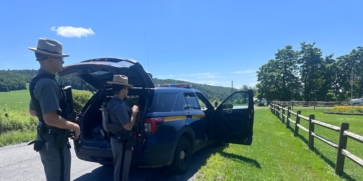 County road shut down for police activity near Deposit