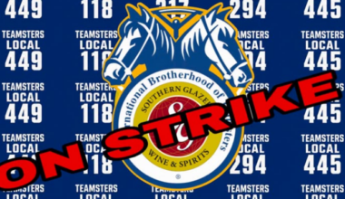 Tentative Contract Agreement Reached Between Five Teamster Locals & Southern Glazer’s Wine & Spirits - Picket Lines Are Down After A Short Strike Involving Locals In Buffalo, Rochester, Syracuse, Albany & Middletown