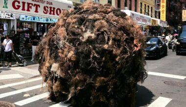 10-Foot Ball of Hair Rolls Through New York City