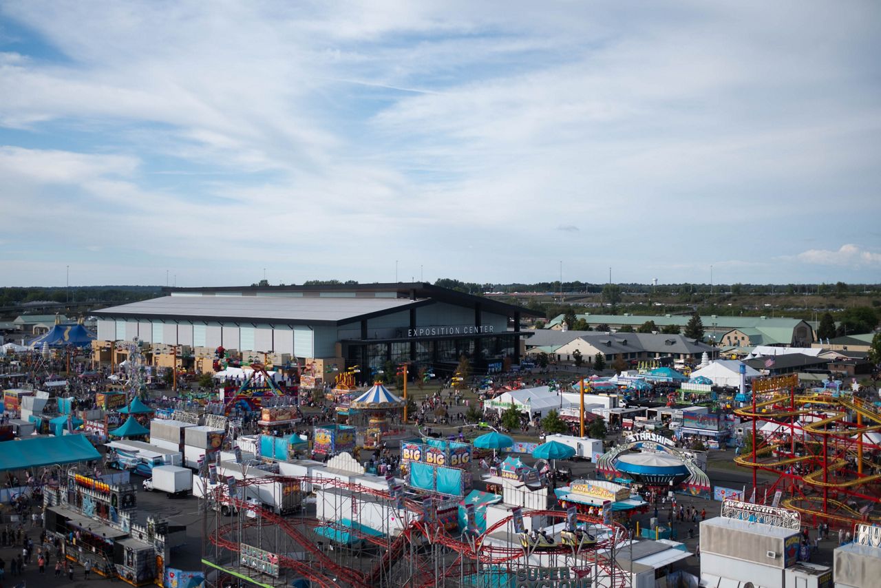 A view of the Midway from last year's State Fair