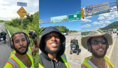 ‘Be more free, be more adventurous’: Meet Chantz Rivera, the man walking from the Bronx to San Francisco – Bronx Times