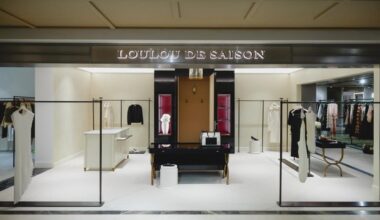 The Loulou de Saison corner at Bloomingdale’s flagship department store on 59th Street in New York City