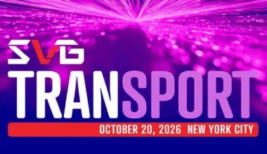 SVG’s TranSPORT Conference Returns to NYC on Oct. 20; Register Today! – Sports Video Group