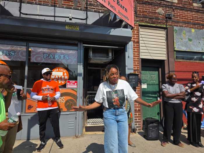 Aleeia Abraham, founder of the BlaQue Resource Network. Photo by Shane O'Brien.