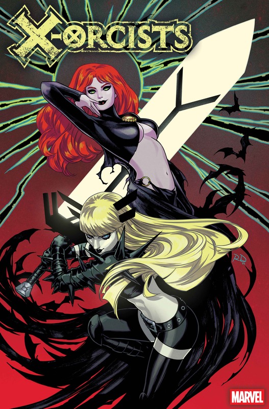 Two Queens Of Limbo Meet Up To Maximize Their Joint Slay In New Mystical Marvel Miniseries X-Orcists 4 X-Orcists Cover D by RUSSELL DAUTERMAN