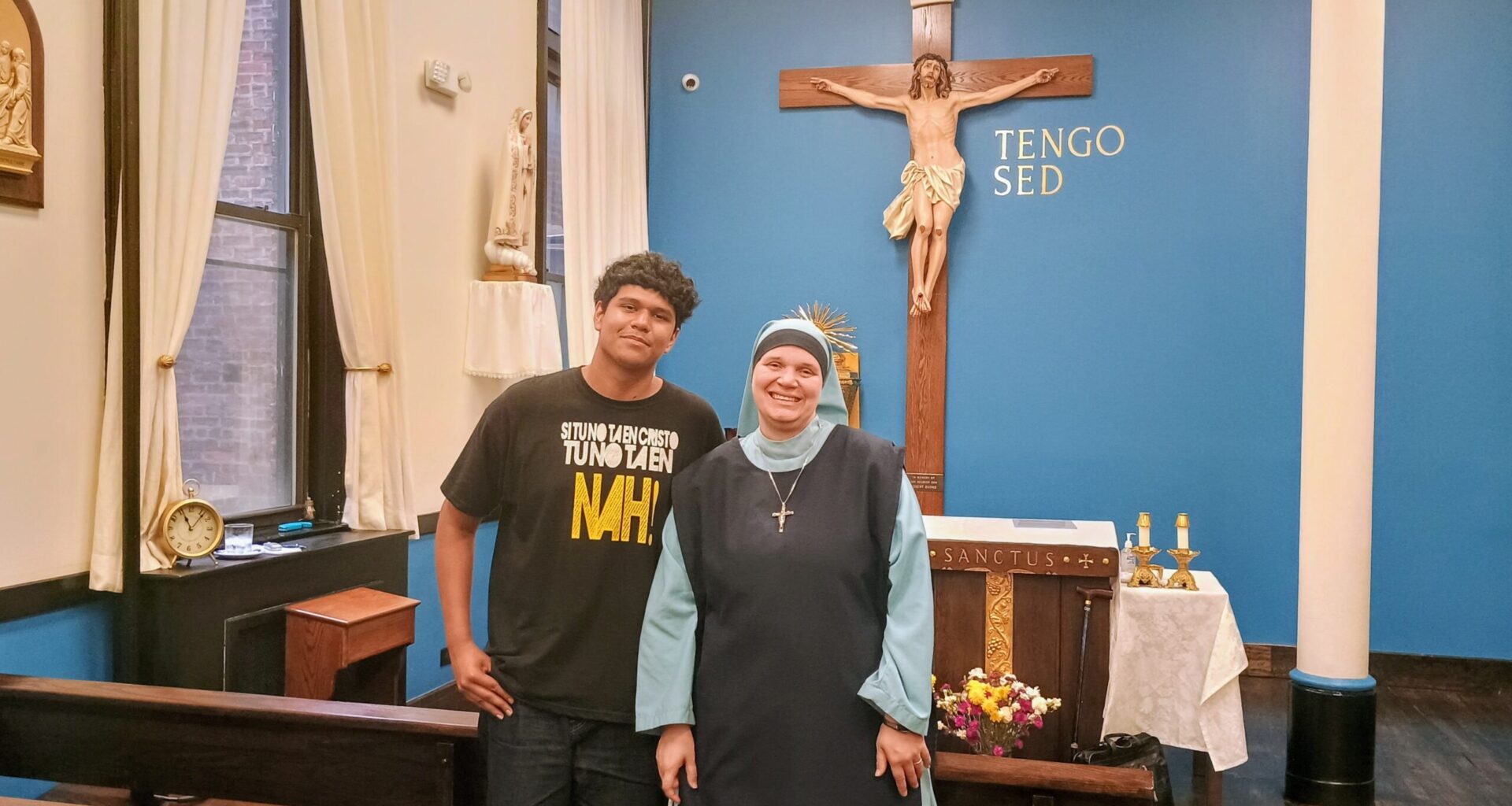Manhattan Teen, After Long Grief, Strengthened by the Holy Spirit During Retreat