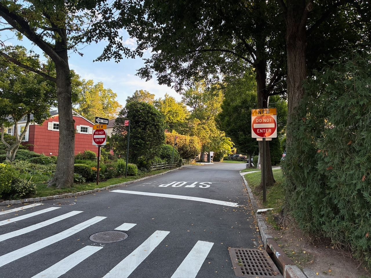 One-way streets