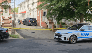 Father-son duo stabbed fighting off attempted moped thieves with crutches outside Queens home