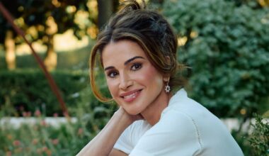 Queen Rania marks 56th birthday with striking new portrait