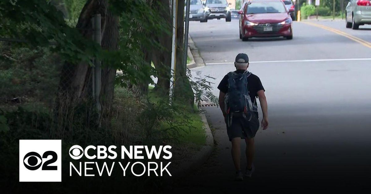 Long Island man nears end of walk across New York state