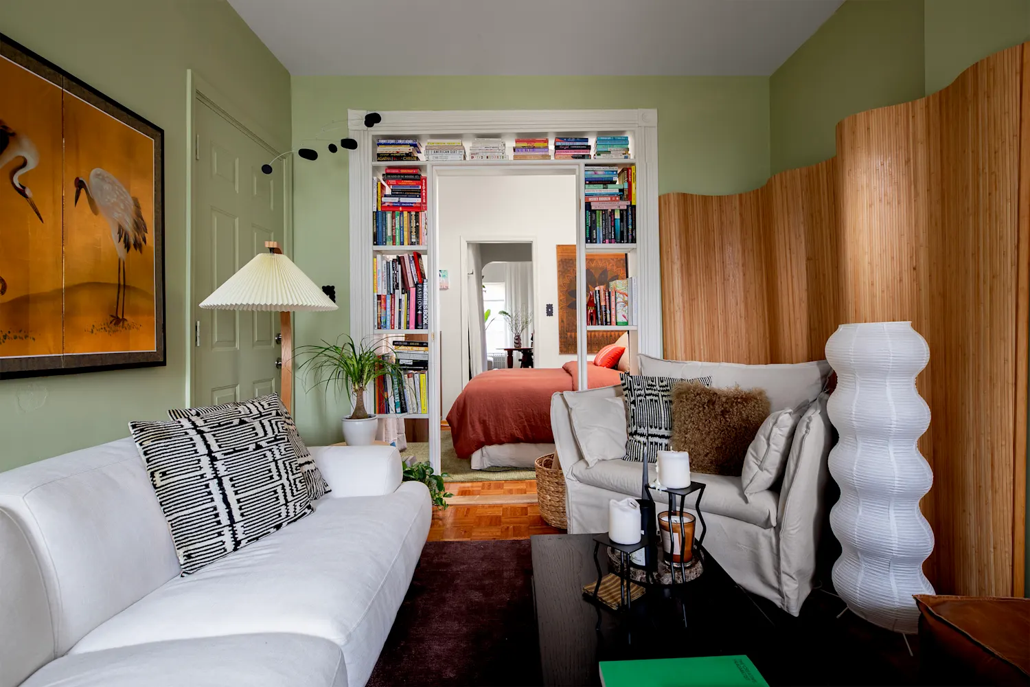 She Turned a NYC's Railroad Apartment's Tricky Layout Into Its Biggest Strength