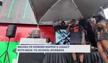 News 12 | Brooklyn | Late Rapper Hollywood Plays Legacy Lives On In Bed Stuy With 14th Annual Back To School Initiative