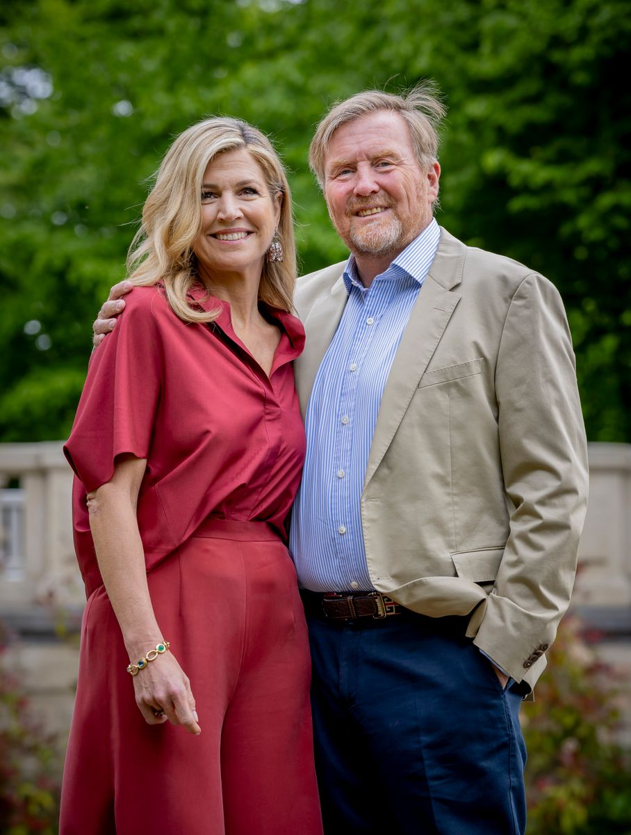 Queen Máxima is known for embracing artistic jewelry that adds personality to her sophisticated royal wardrobe.