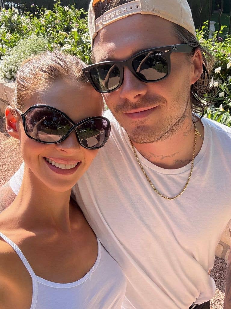 Brooklyn and Nicola spent time in the South of France