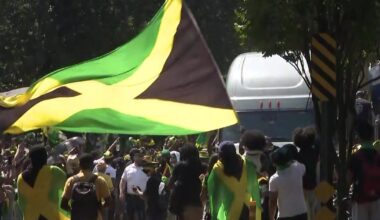 NYC's first-ever Jamaican Day Parade draws huge crowds to Brooklyn streets