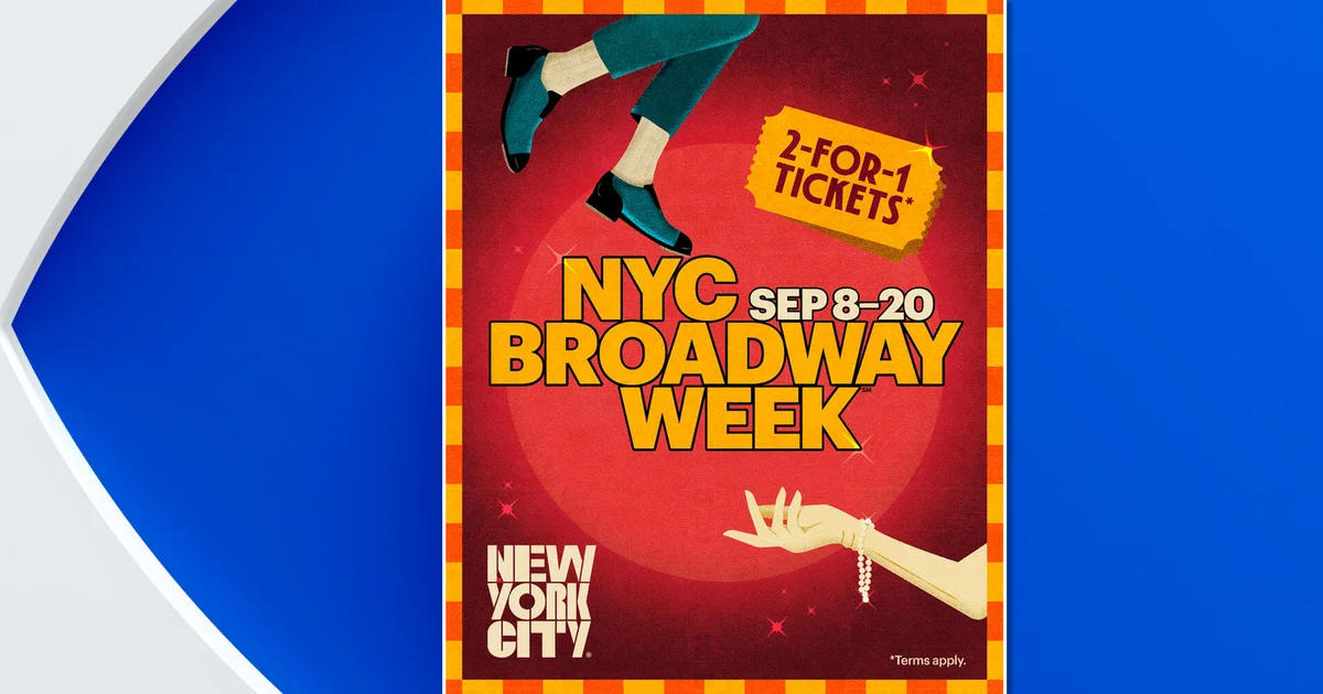 NYC Broadway Week 2026 fall 2-for-1 tickets are on sale now