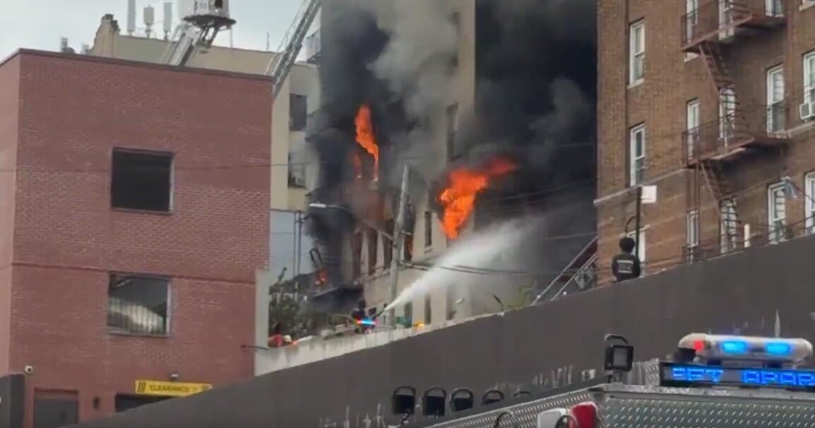 Explosion, fire at Bronx building leave at least 5 injured, FDNY says