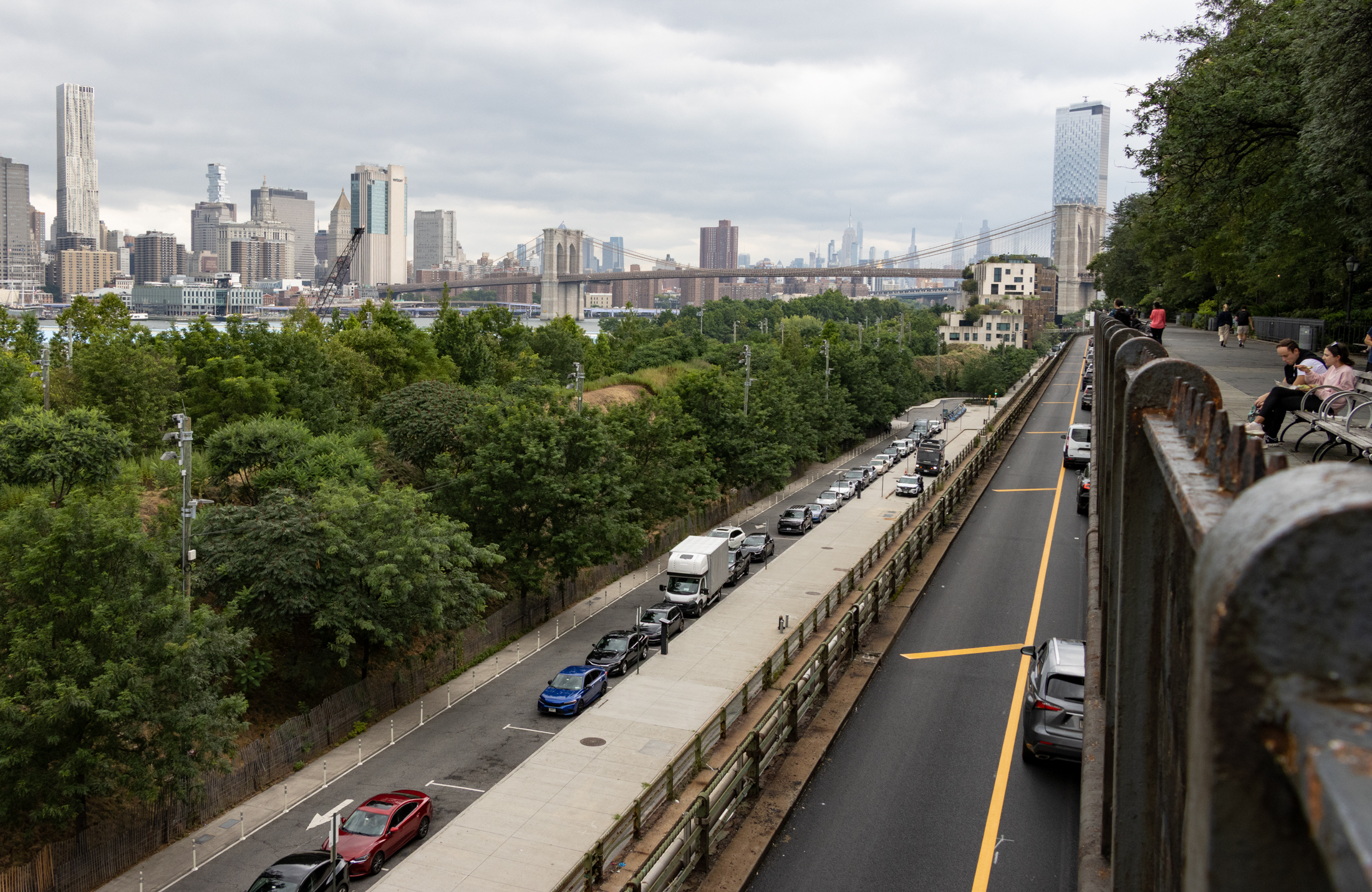 traffic on the bqe