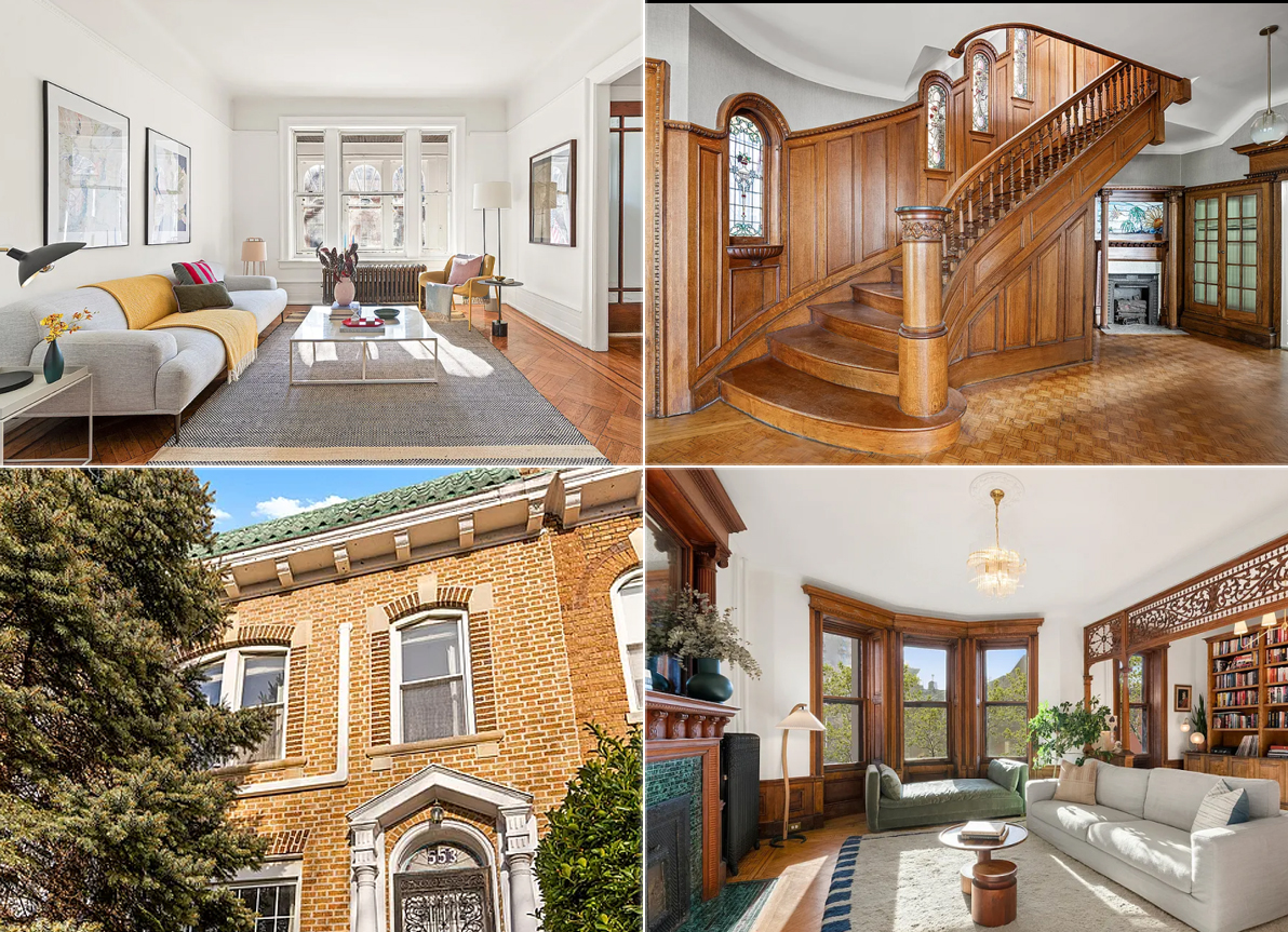 brooklyn listings - collage of brooklyn homes for sale