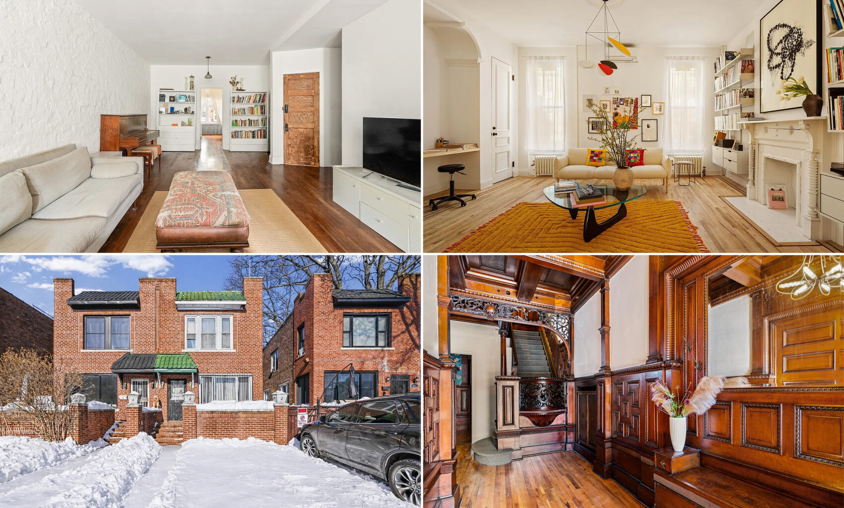 brooklyn listings - collage of brooklyn homes for sale