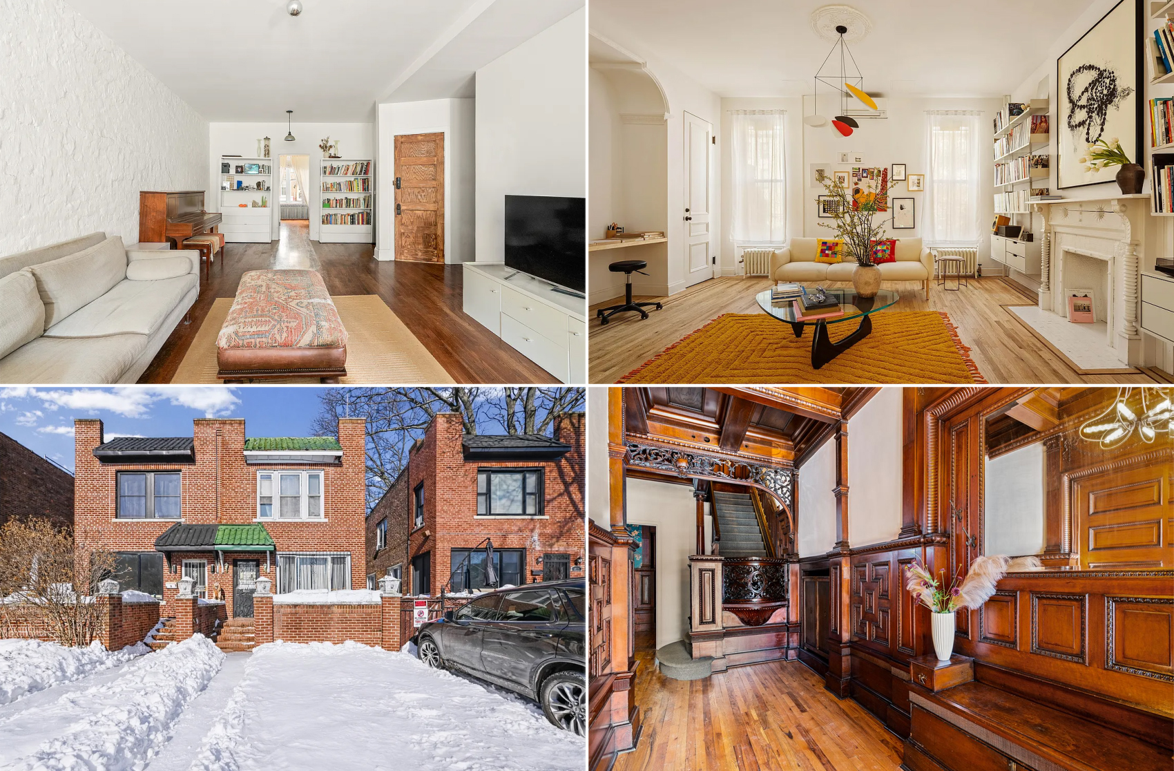 brooklyn listings - collage of brooklyn homes for sale