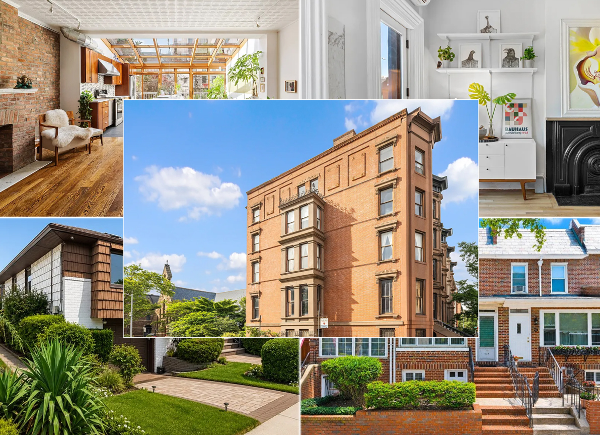 brooklyn listings - collage of brooklyn homes for sale