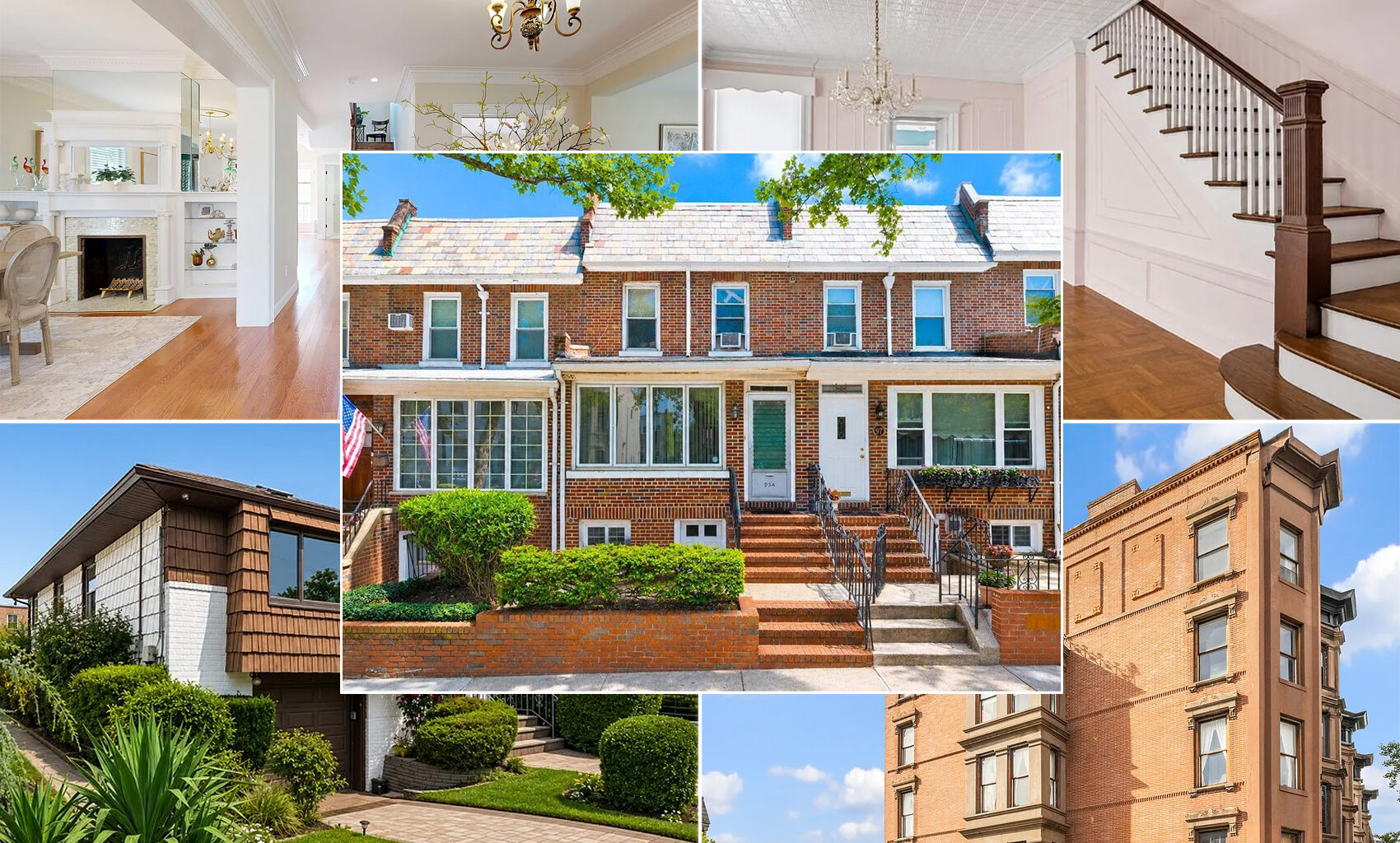 brooklyn listings - collage of brooklyn homes for sale