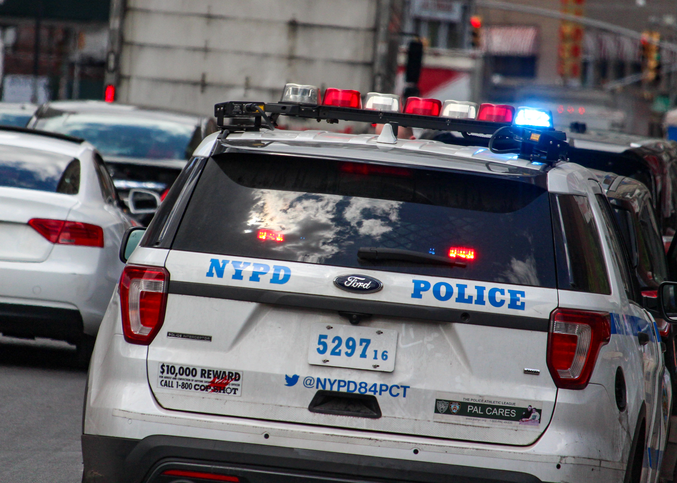police car