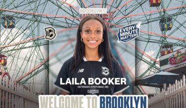 Brooklyn FC Signs Defender Laila Booker Ahead of 2026 Fall Season
