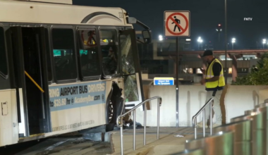 Newark Airport bus crash injures 13 people: What to know – NBC New York