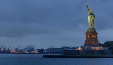 Woman and baby die after vessel overturns in New York harbor