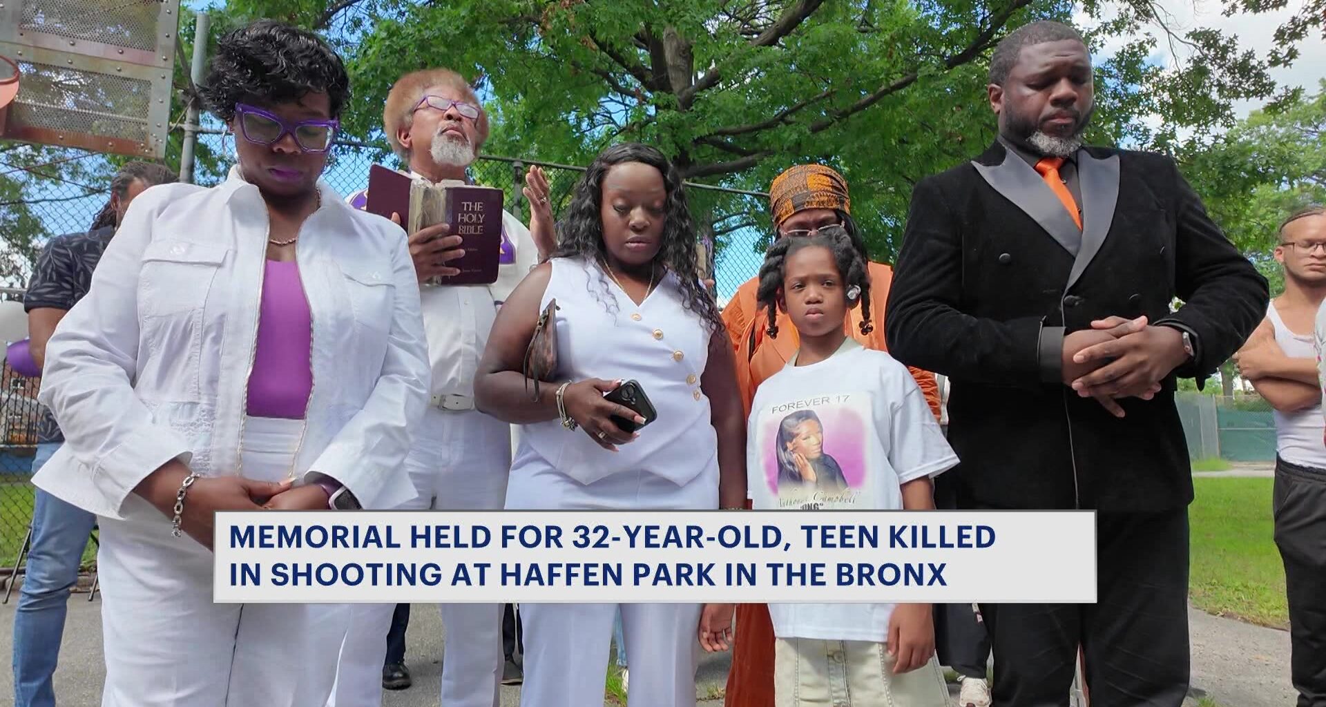 News 12 | Bronx | Fatal Baychester Shooting 1 Year Later Families Honor Victims Call For End To Gun Violence
