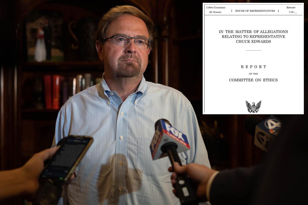 GOP Rep. Chuck Edwards drops re-election bid after scathing House ethics report finds 'inappropriate conduct'