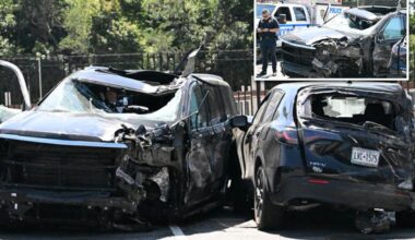 Three teenagers killed, four other people injured in violent Belt Parkway crash