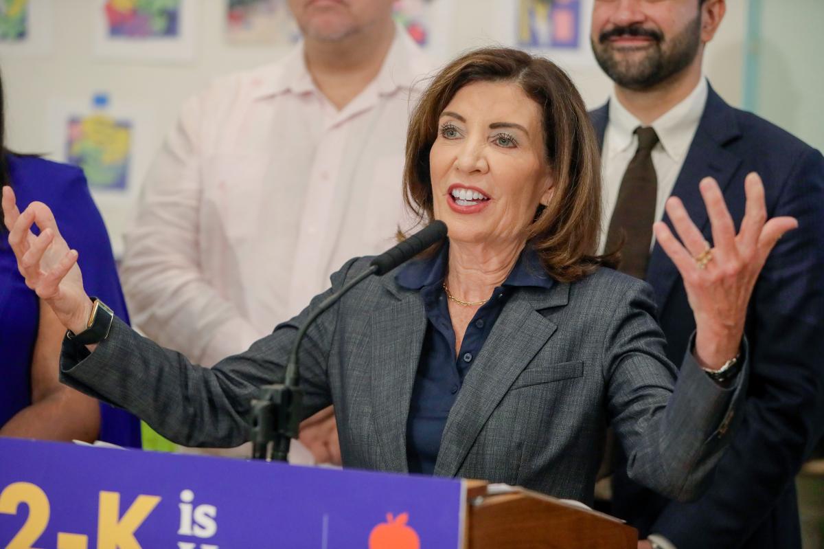Teacher unions' shady tactics bully Hochul into hurting NY's kids