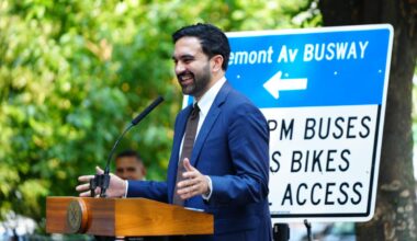 Mamdani kicks cars off a Bronx avenue in favor of buses