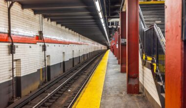 Crazed stranger shoves elderly man, 72, onto NYC subway tracks and victim climbs back up himself in terrifying silent attack